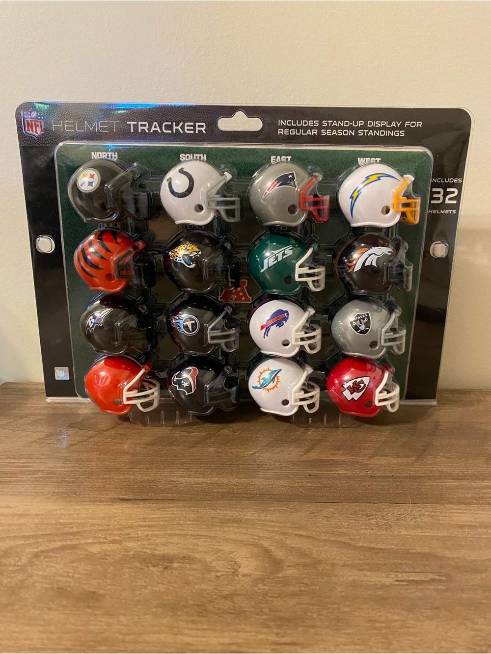 2025 Riddell NFL Helmet Tracker Set Sealed 32 Teams Mini Helmets New
